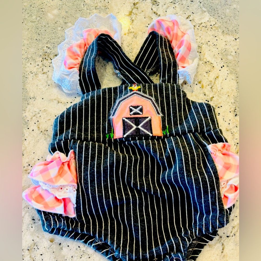 Farm Romper/Sunsuit
